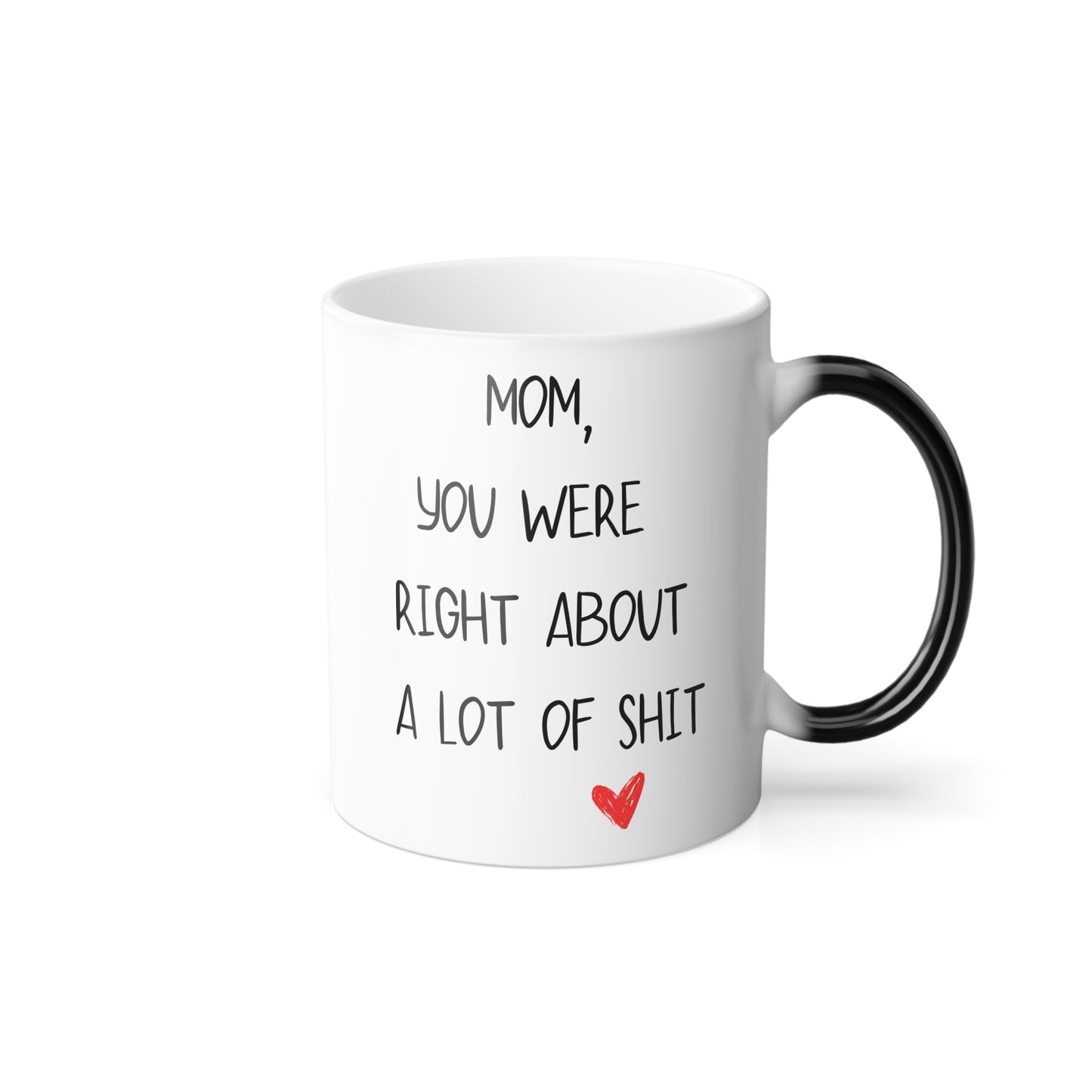 Mom You Were Right Mug Funny Mothers Day Gifts Moms Birthday Coffee Mug for Mom Funny Mugs for Mom Best Mom Ever Gifts Mom Coffee Cup, 11oz