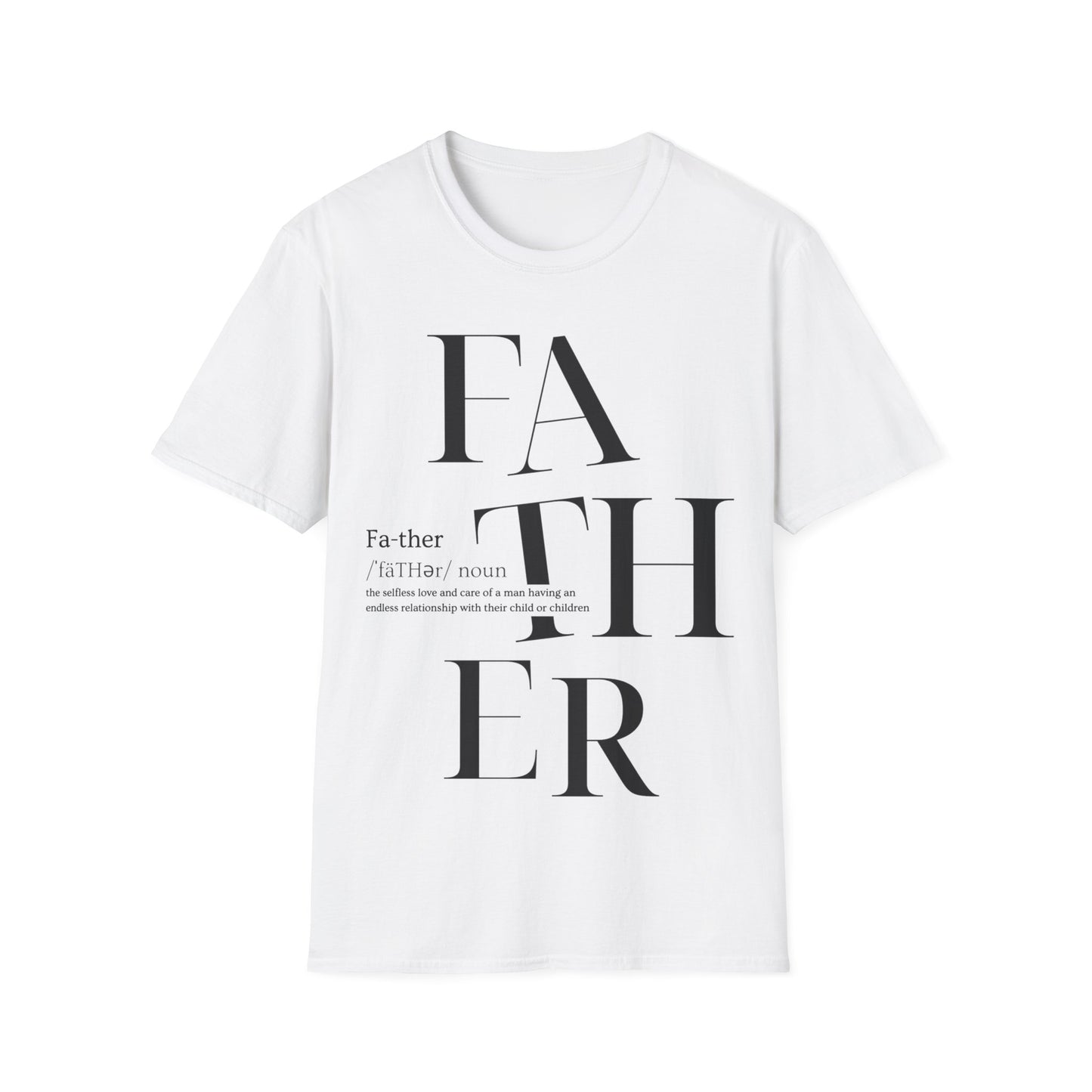 Fathers Day Tees, New Fathers, Fathers Day Gift, Softstyle T-Shirt