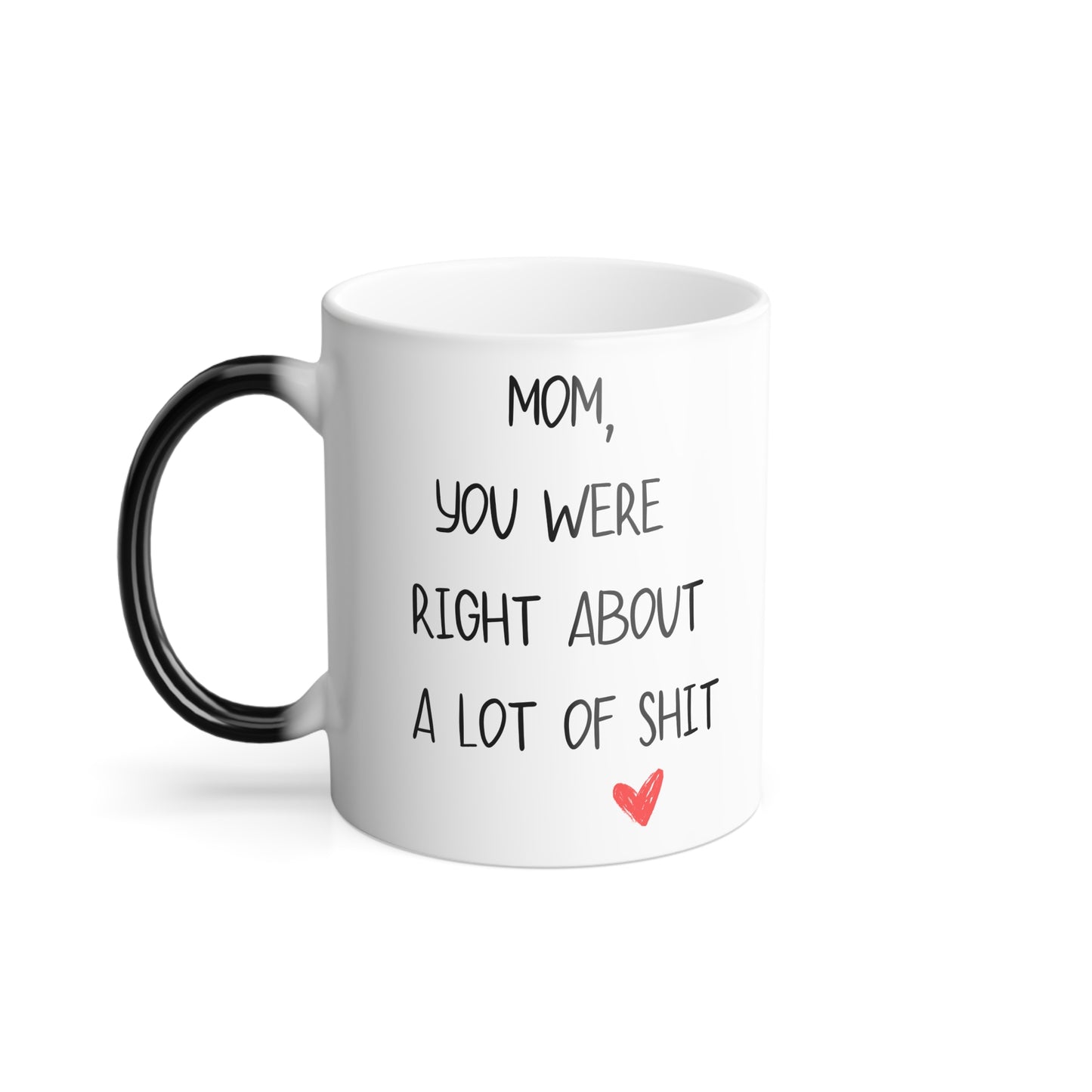 Mom You Were Right Mug Funny Mothers Day Gifts Moms Birthday Coffee Mug for Mom Funny Mugs for Mom Best Mom Ever Gifts Mom Coffee Cup, 11oz