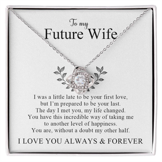 To My Future Wife | Love Knot Necklace